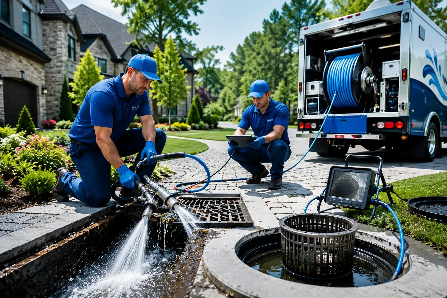 Local outdoor drain cleaning professionals in Hernshaw, WV